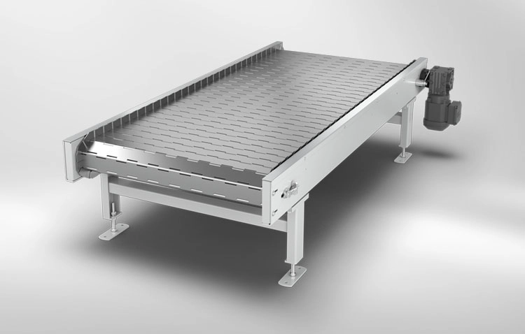 Metal Bantlı Palet Konveyörleri